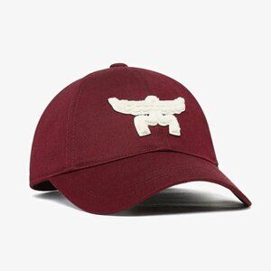 MCM Essential Logo Cap in Cotton Twill with Laurel logo tuft embroidery, NWT